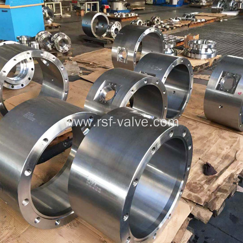 Forged Steel Finish Machining Body of Ball Valve